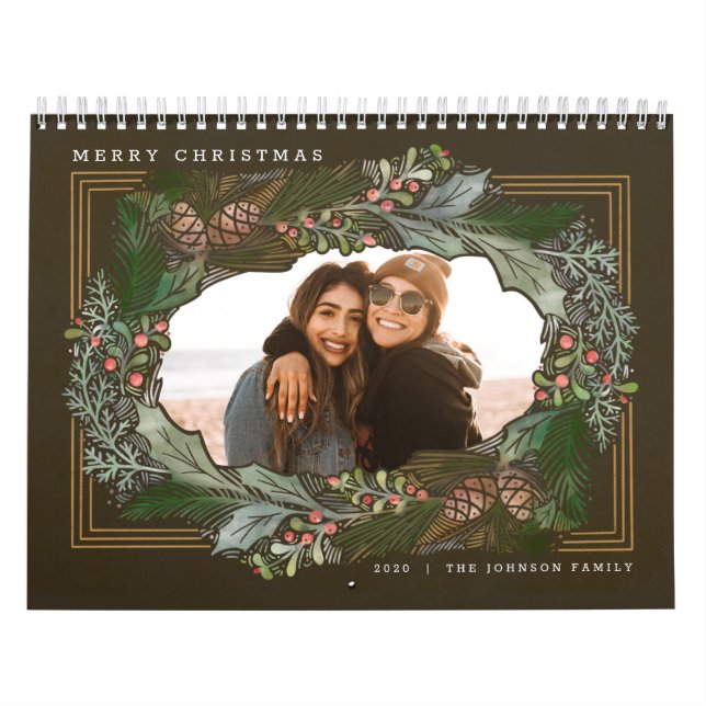 Calendrier Photo cadeau de Noël (Protection)