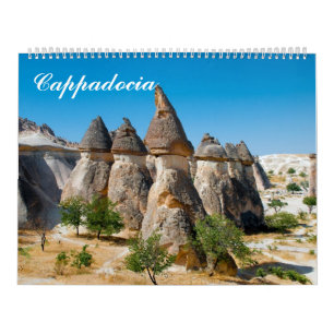Calendrier photo Cappadocia Turquie 12 mois