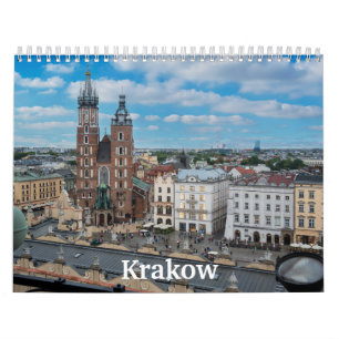 Calendrier photo Cracovie, Pologne