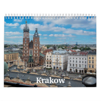 Calendrier photo Cracovie, Pologne