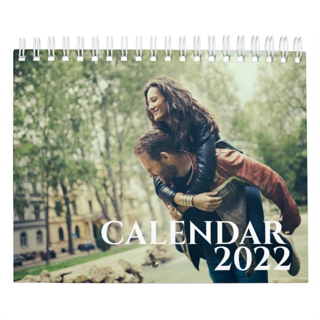 Calendrier Photo de collection familiale simple moderne 2022 (Protection)