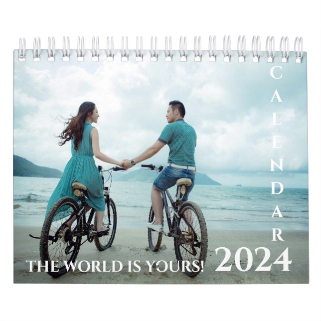 Calendrier Photo de collection familiale simple moderne 2024 (Protection)