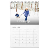 Calendrier Photo de famille personnalisée 2025 (Jan 2026)