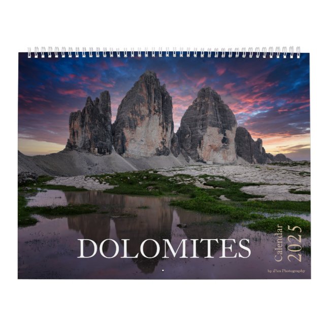 Calendrier Photo de la nature et du paysage des Dolomites 202 (Protection)