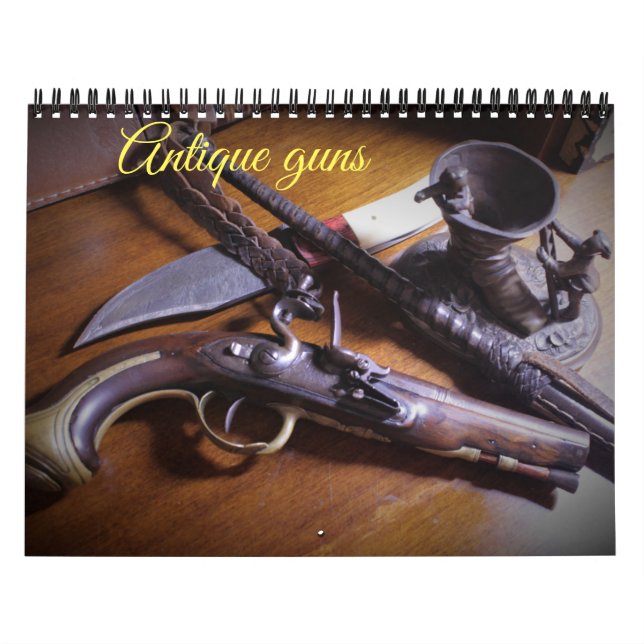Calendrier photo des armes anciennes (Protection)