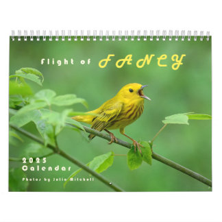 Calendrier photo des oiseaux 2025 - Parulines