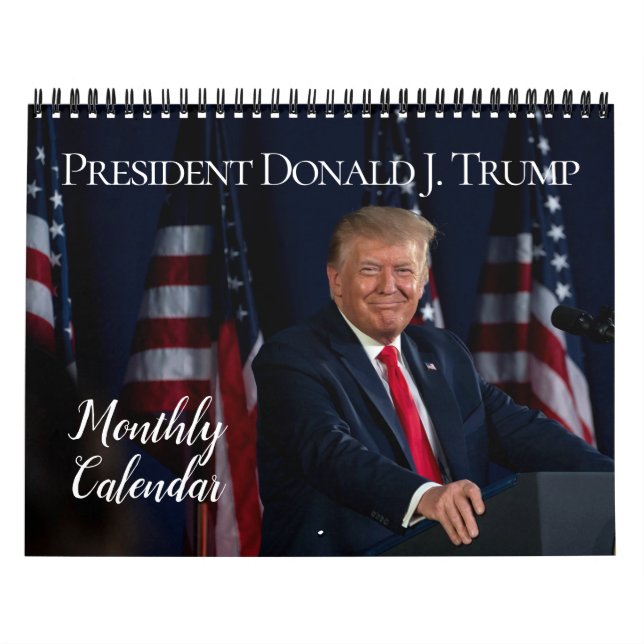 Calendrier Photo du président Donald J Trump (Protection)