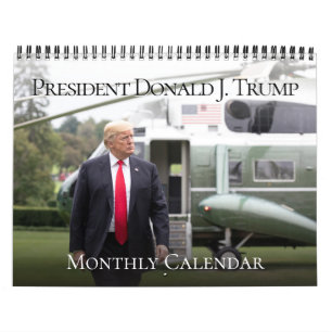 Calendrier Photo du président Donald J Trump 2025