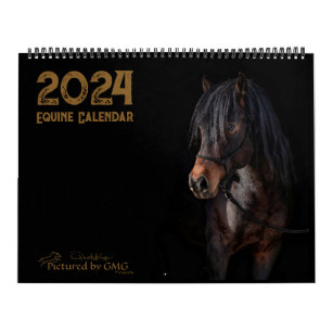 Calendrier photo équine 2024