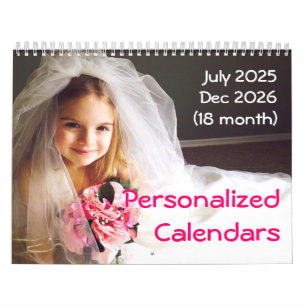 Calendrier photo famille 2025-2026 Calendrier 18 m