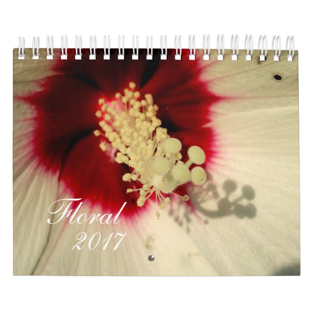Calendrier photo floral (Protection)
