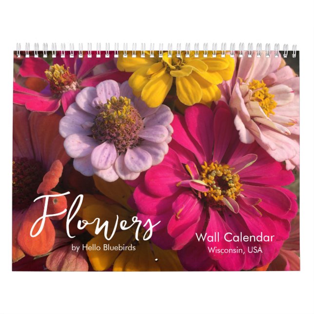 Calendrier photo inspirant de fleurs (Protection)