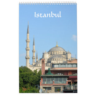 Calendrier photo Istanbul de 12 mois