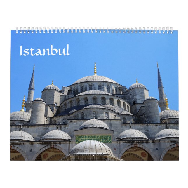 Calendrier photo Istanbul de 12 mois (Protection)