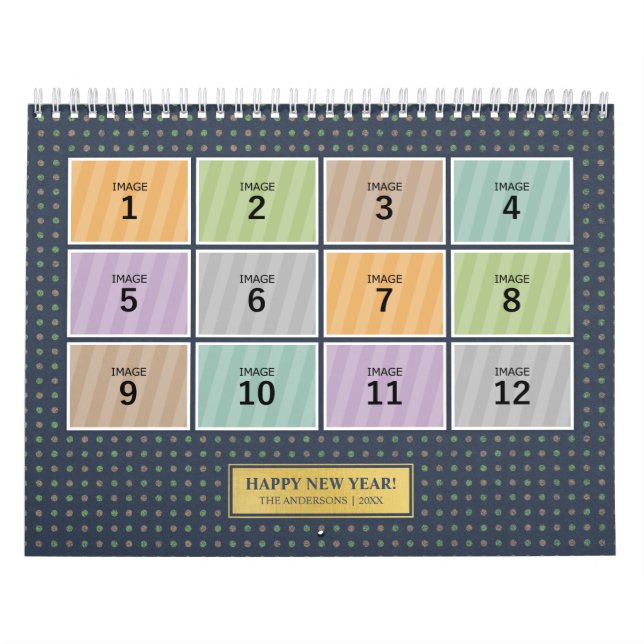 Calendrier photo Modèle 2024 Photo de famille pers (Protection)