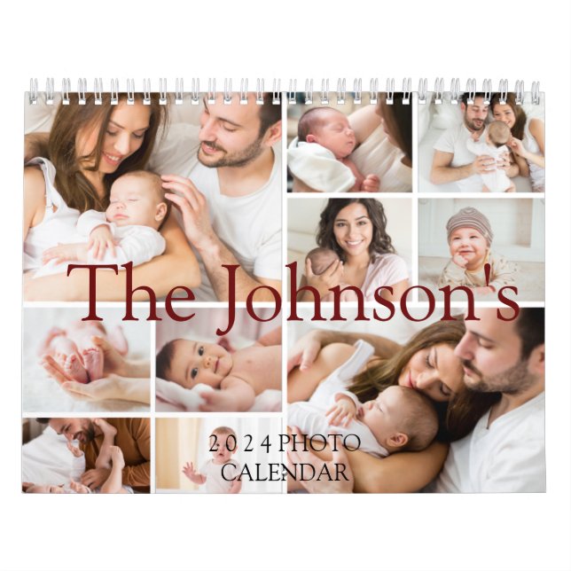 Calendrier Photo moderne 2025 (Protection)