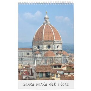 Calendrier photo Père Noël Maria del Fiore 12 mo