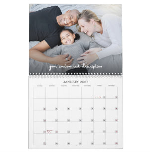 Calendrier Photo personnalisé de famille