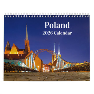 Calendrier photo Pologne 2026