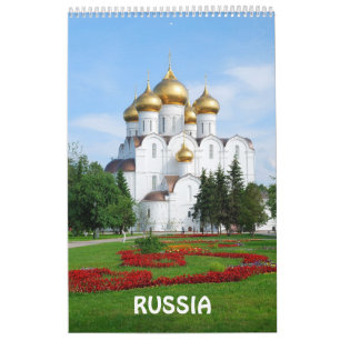 Calendrier photo Russie 12 mois