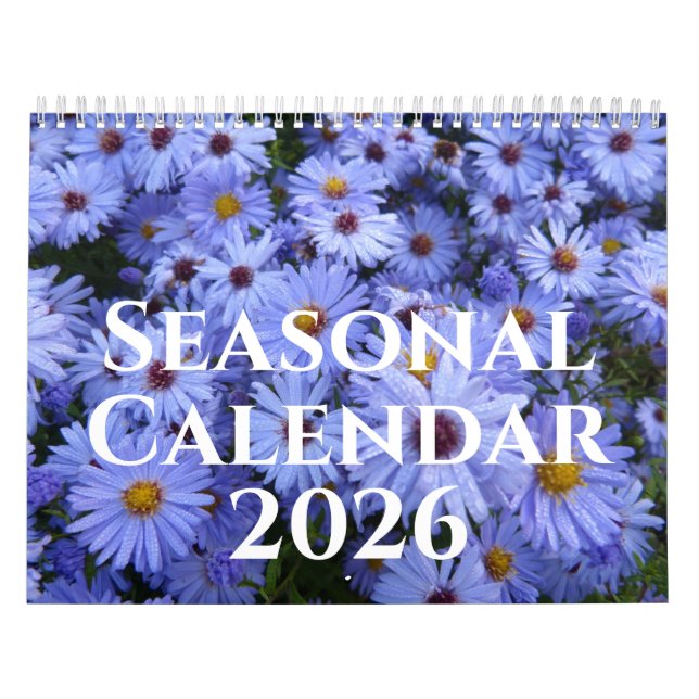 Calendrier photo saisonnier 2026 (Protection)