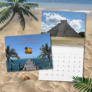 Calendrier photo Yucatán & Quintana Roo, Mexique