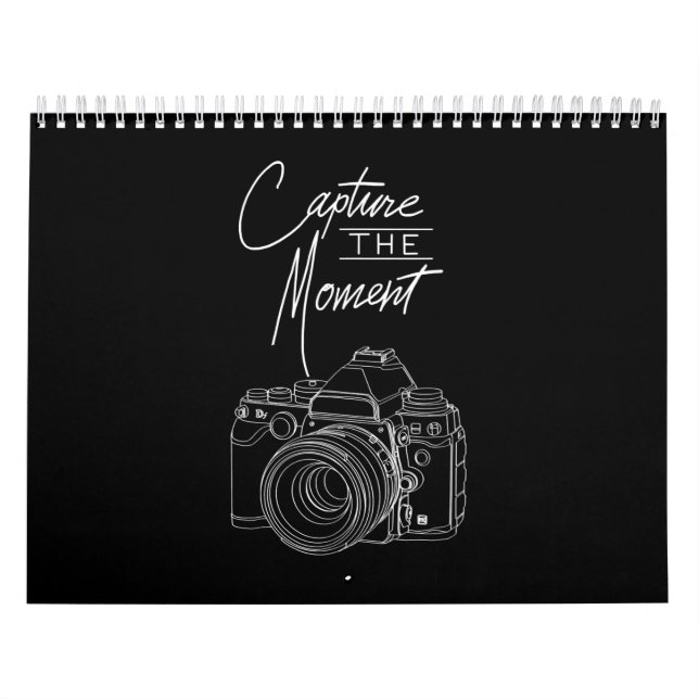 Calendrier Photographe photographique Moment Capture (Protection)