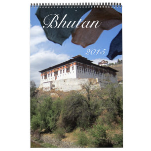 Calendrier photographie 2015 du Bhutan