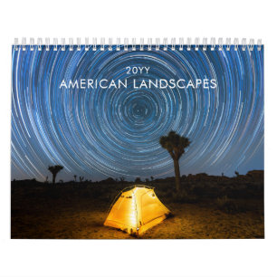 Calendrier Photographie d'art fine de l'Ouest américain 2026