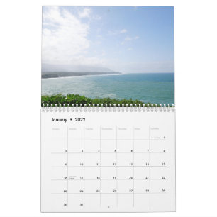 Calendrier Photographie de Kauai Hawaii