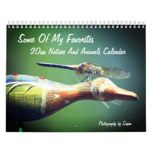 Calendrier Photographie de la nature et des animaux