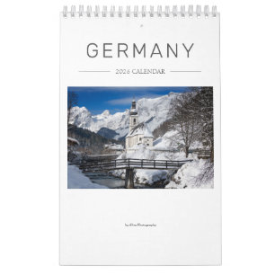 Calendrier Photographie de nature et de paysages d'Allemagne