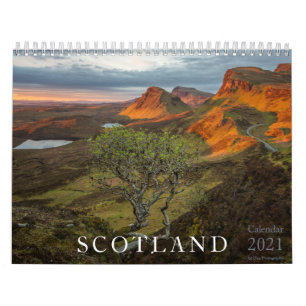 Calendrier photographie de paysage 2027 Écosse et Skye