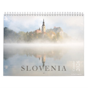 Calendrier Photographie de paysage de Bled et Slovénie 2027