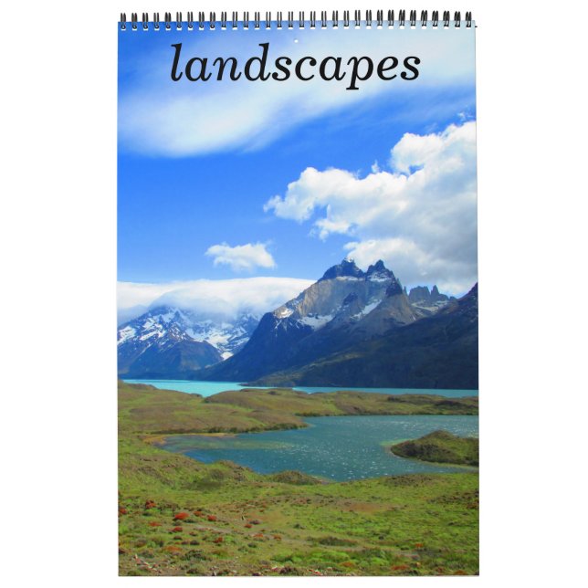 Calendrier photographie de paysage mondial (Protection)