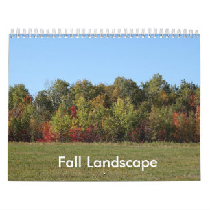 Calendrier Photographie de paysages d'automne