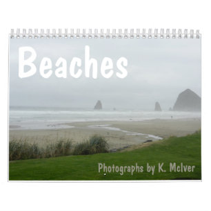 Calendrier Photographie de plage