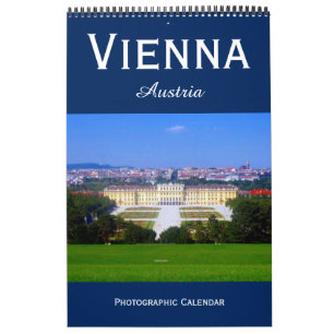 Calendrier photographie de vienne austria