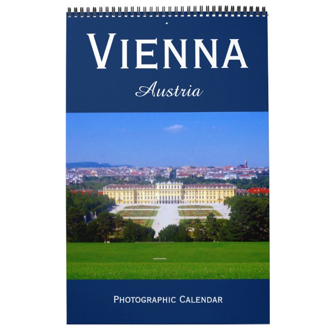 Calendrier photographie de vienne autriche (Protection)