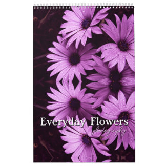 Calendrier Photographie des fleurs quotidiennes