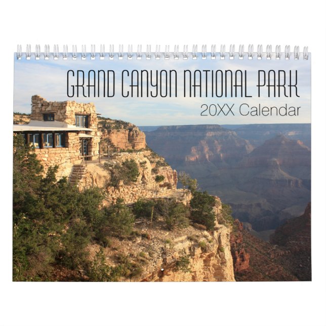 Calendrier Photographie du parc national du Grand Canyon (Protection)