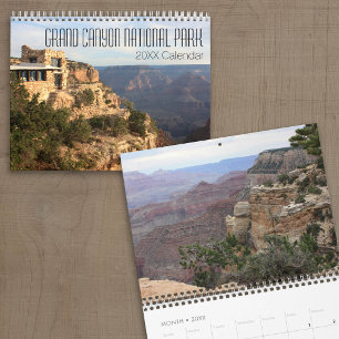 Calendrier Photographie du Parc national du Grand Canyon