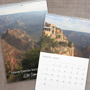 Calendrier Photographie du parc national du Grand Canyon