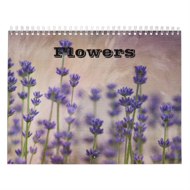 Calendrier Photographie florale (Protection)
