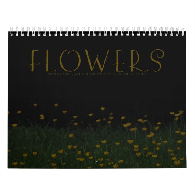 Calendrier Photographie florale (Protection)