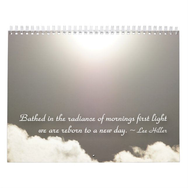 Calendrier Photographie Inspirational Love Citations Calender (Protection)