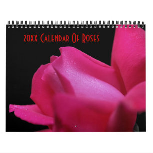 Calendrier Photographie rose