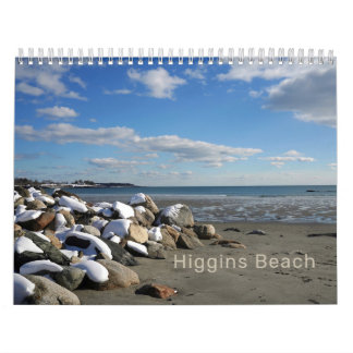 Calendrier photographique 2022 Higgins Beach Maine