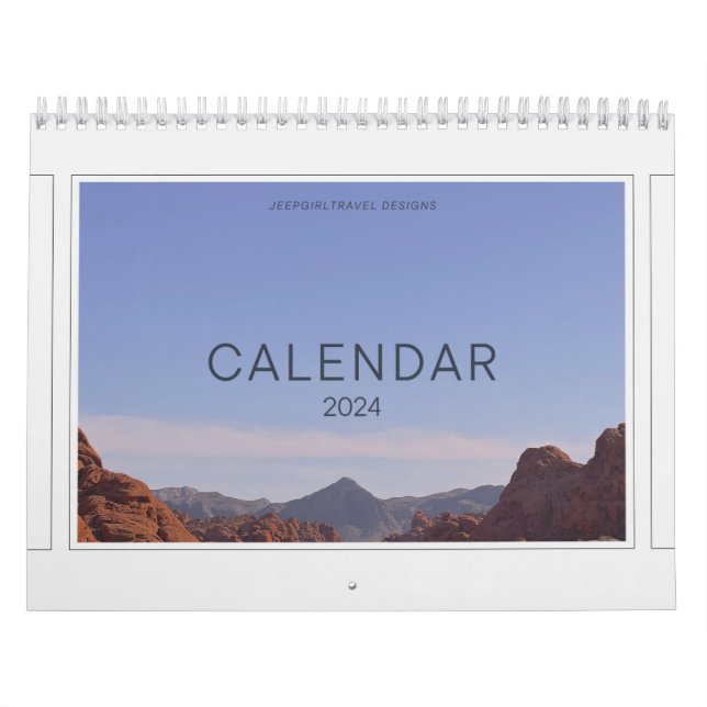 Calendrier photographique 2024 (Protection)