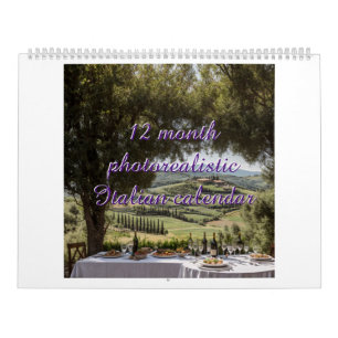 Calendrier photographique italien